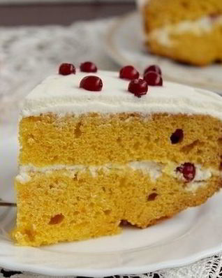 Медово-тыквенный пирог