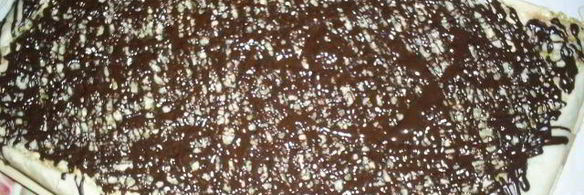 орехово-шоколадный пирог