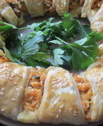 Пироги с грибами