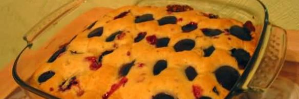 пирог из слив