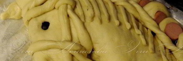 пирог лошадь символ года