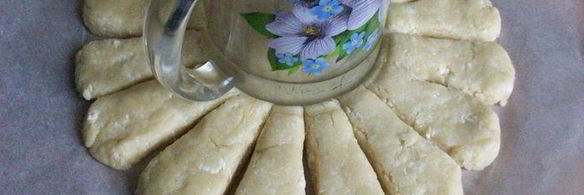 пирог ромашка