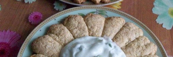 пирог ромашка