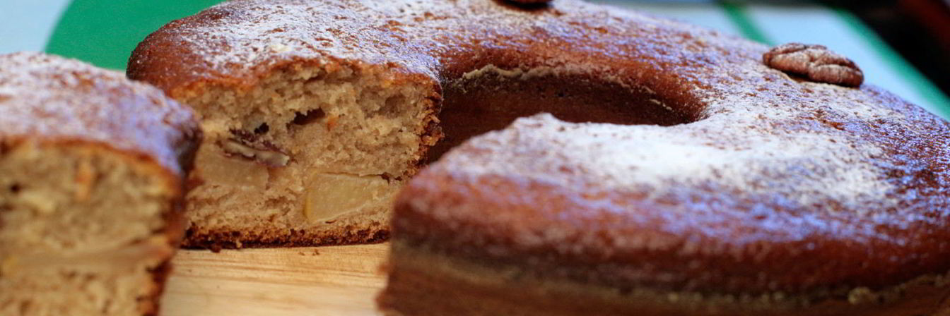 Пирог с айвой