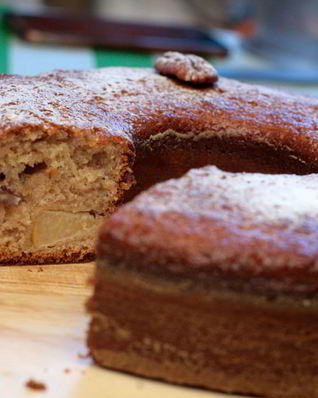 Пирог с айвой