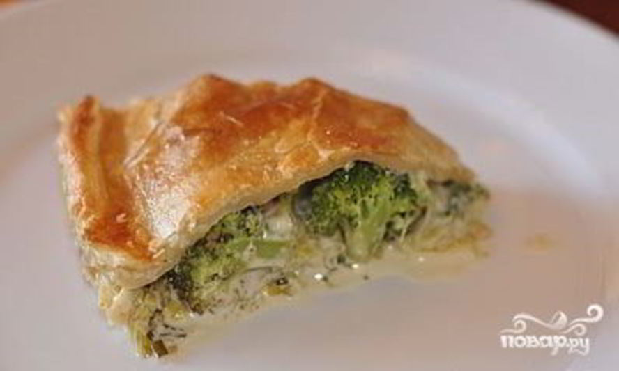 Рецепт пирога с брокколи