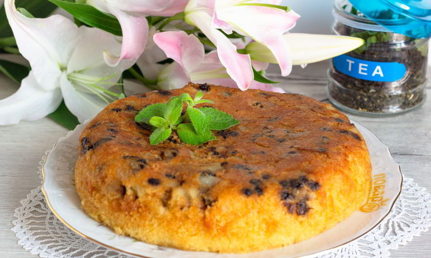 Рецепт пирога с грушей и шоколадом