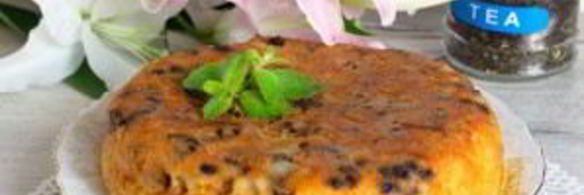 пирог с грушей и шоколадом