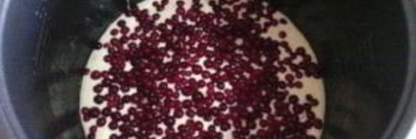 пирог с красной смородиной