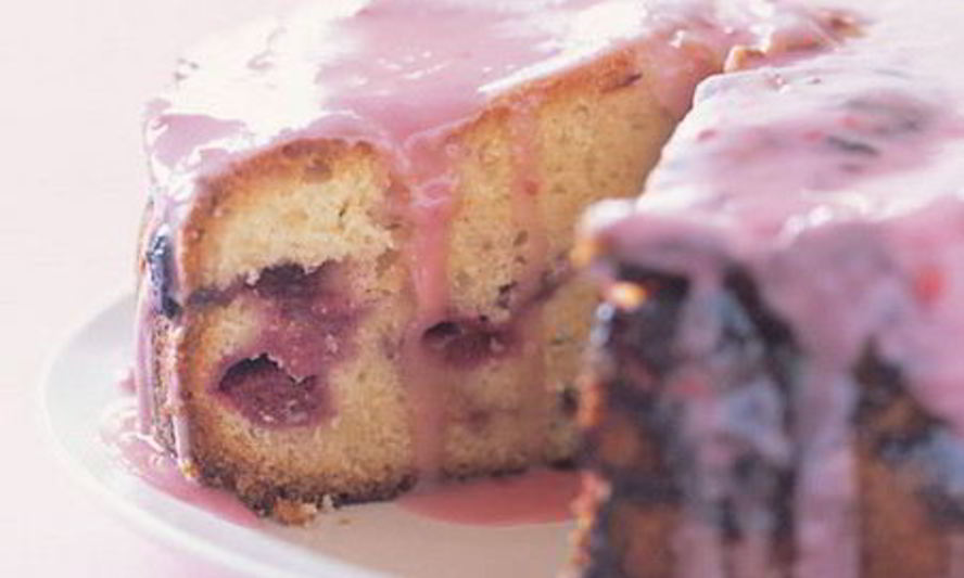 Рецепт пирога с малиной