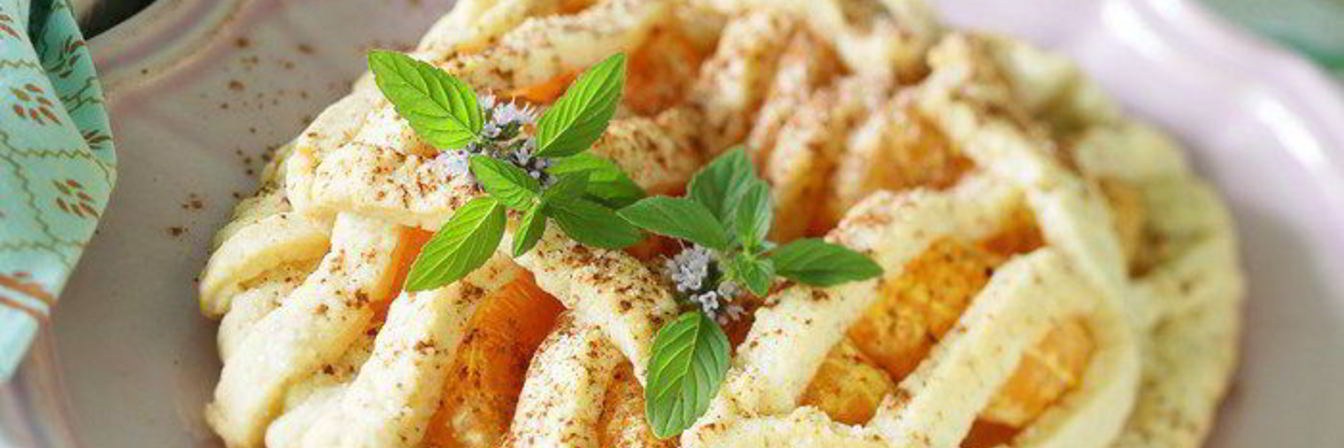 Пирог с мандаринами