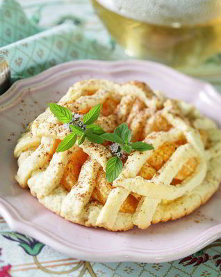 Пирог с мандаринами