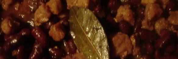 пирог с мясом и фасолью