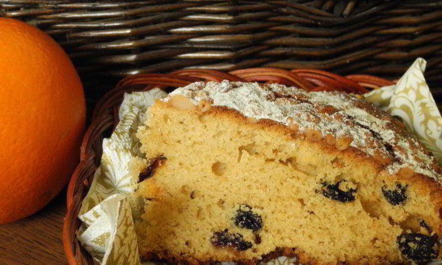 Рецепт пирога с оливковыма маслома и апельсинома