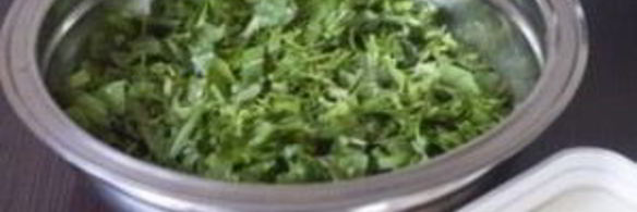 пирог с рукколой