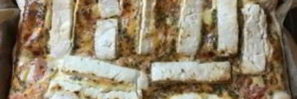 пирог с томатами и фетой