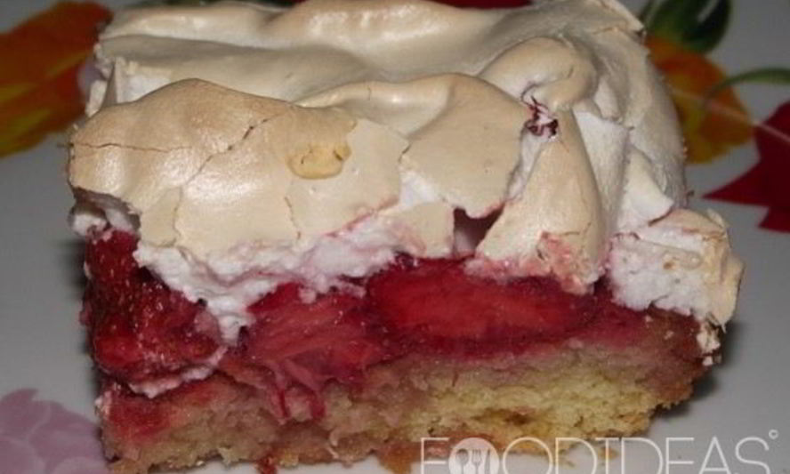 Рецепт пирога с замороженной клубникой