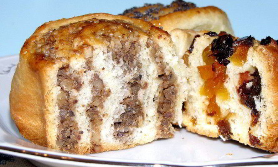 Рецепт пирога семейного с тремя начинками