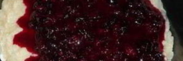 постный пирог с черной смородиной