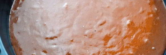 постный шоколадный пирог с овощами