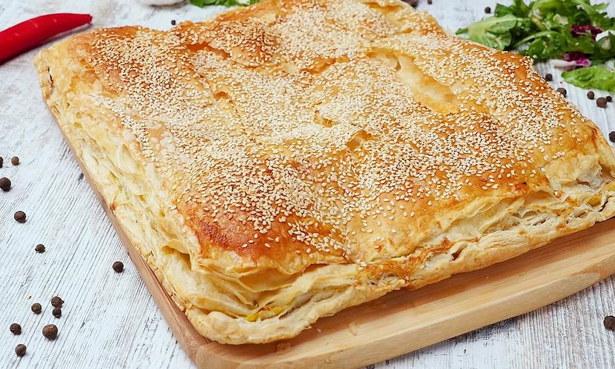 Рецепт сырного пирога по-гречески