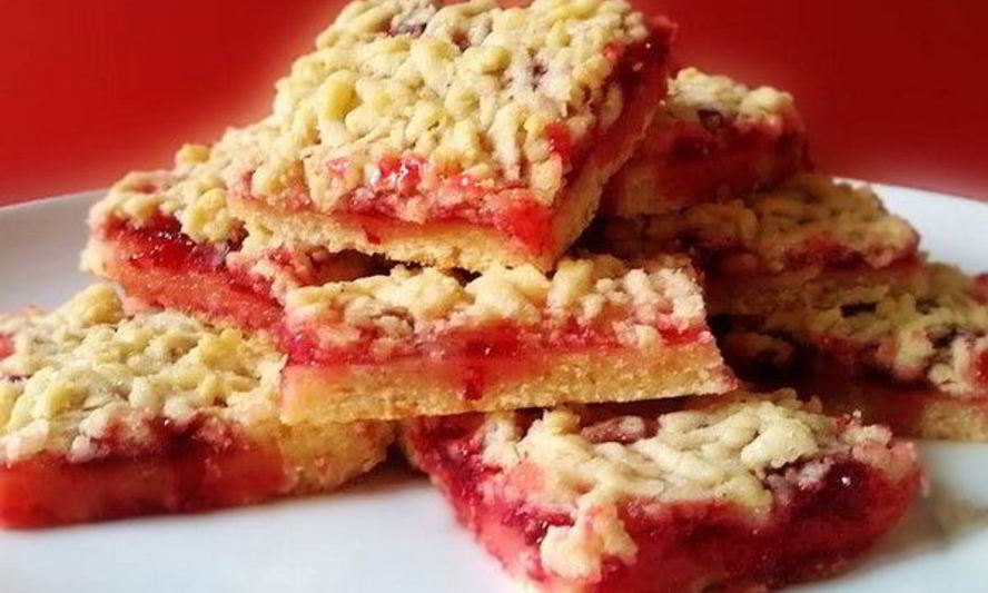 Рецепт тертого венского пирога с джемом