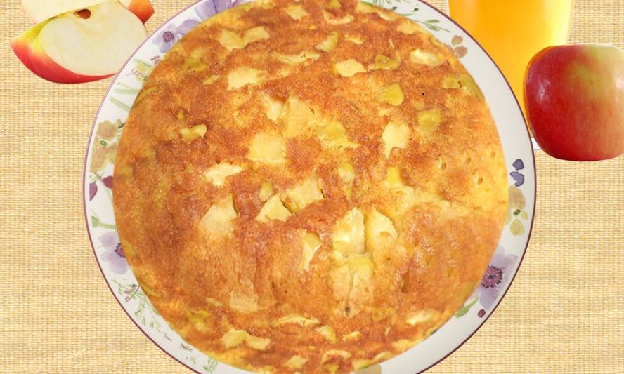 Рецепт яблочного пирога на кислом тесте