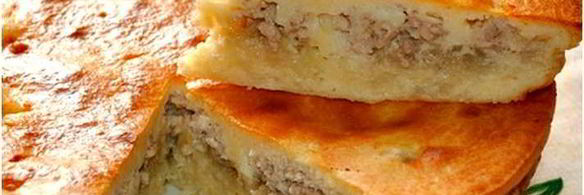 заливной пирог с курятиной в мультиварке