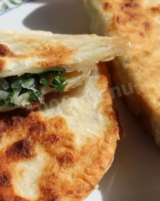 Кутабы с зеленью