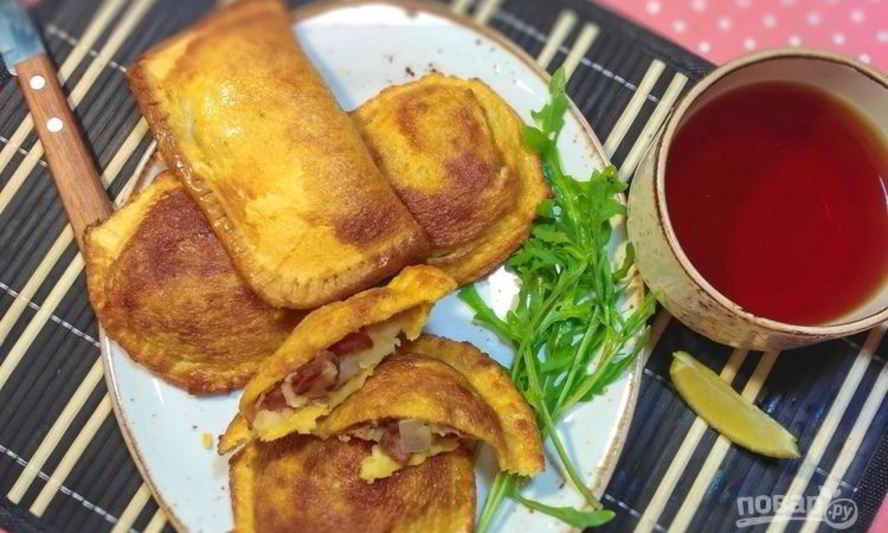 Рецепт лентяйских пирожков из хлеба