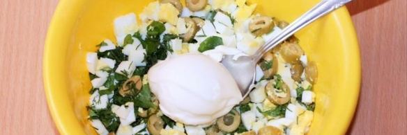 пирожки-булочки на кефире с оливками и зеленью