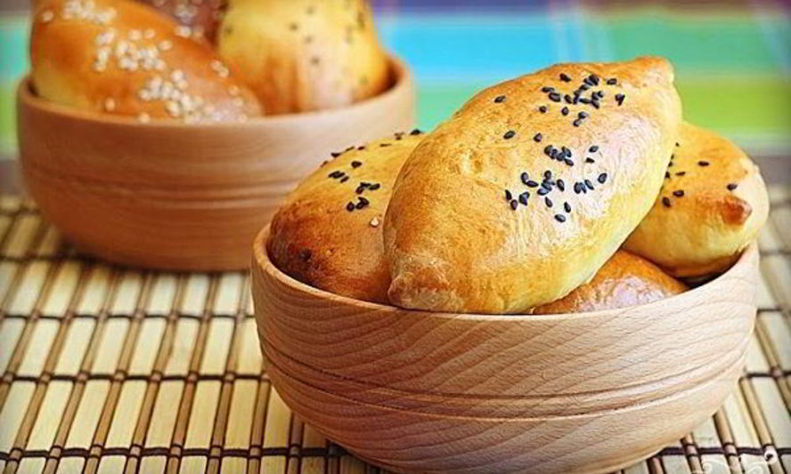 Рецепт пирожков духовых дрожжевых