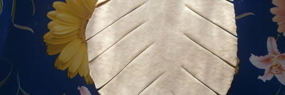 пирожки косичка с горохом