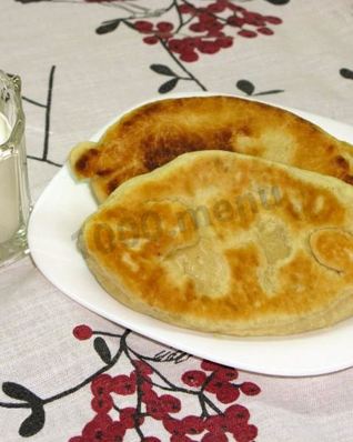 Пирожки на простокваше жареные