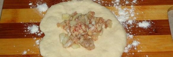 пирожки на сковороде на воде