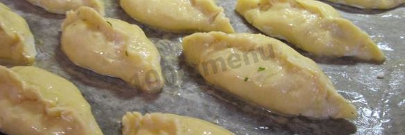 пирожки с брынзой и зеленью закусочные в духовке