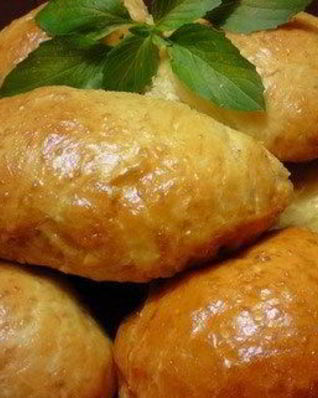 Пирожки с грибами и картошкой в духовке