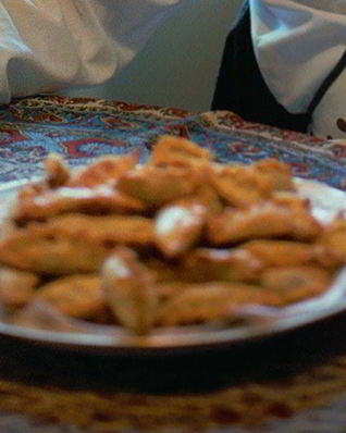 Пирожки с грибами и рисом