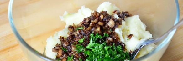 пирожки с картошкой и грибами