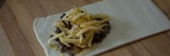 пирожки с лесными грибами