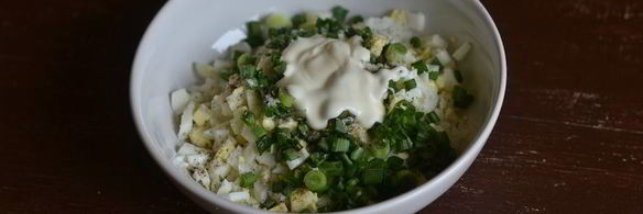 пирожки с рисом и яйцом