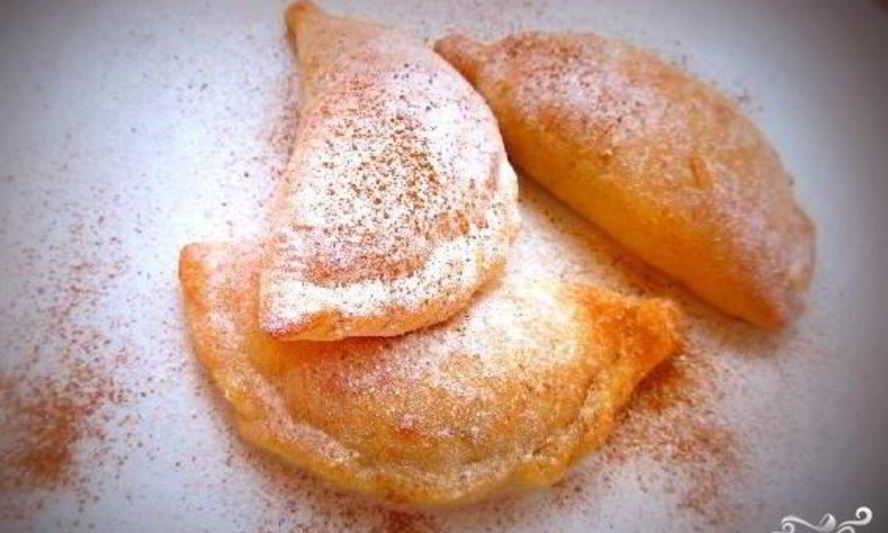 Рецепт пирожков с творогом и яблоками