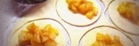 пирожки с творогом и яблоками