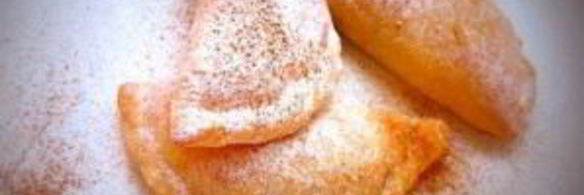 пирожки с творогом и яблоками