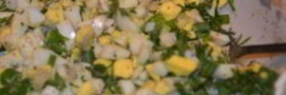 пирожки с зеленым луком и яйцом