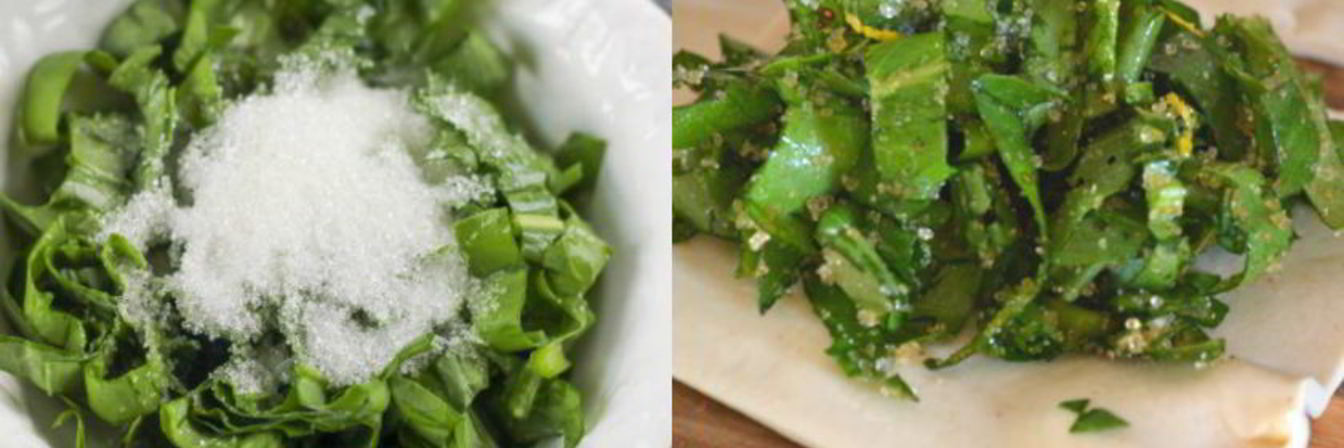 Пирожки со щавелем