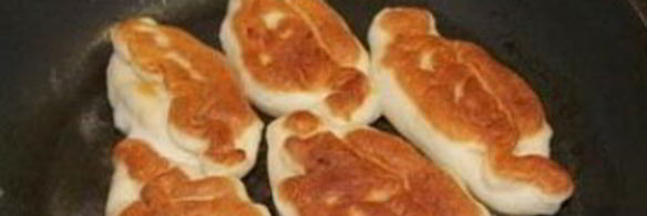 пирожки жареные с повидлом