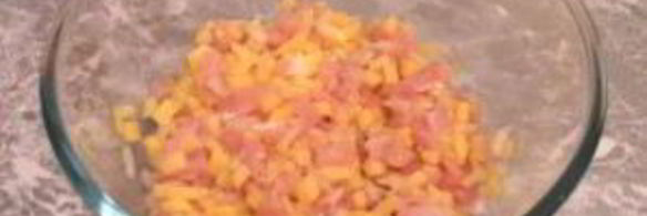 слоеные пирожки с курицей