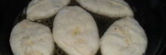 воздушные пирожки на сковороде