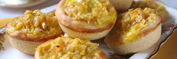 яблочные мини-пирожки